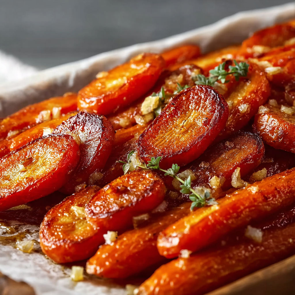 Roasted Honey Garlic Carrots: A Simple & Delicious.