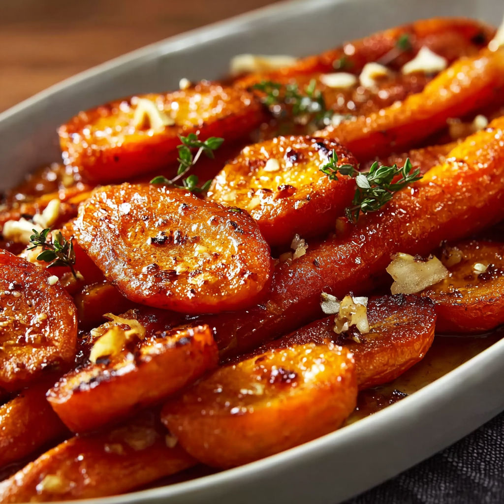Roasted Honey Garlic Carrots: A Simple & Delicious.