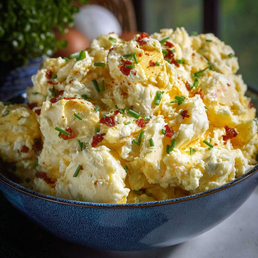 A bowl of food with a green topping.