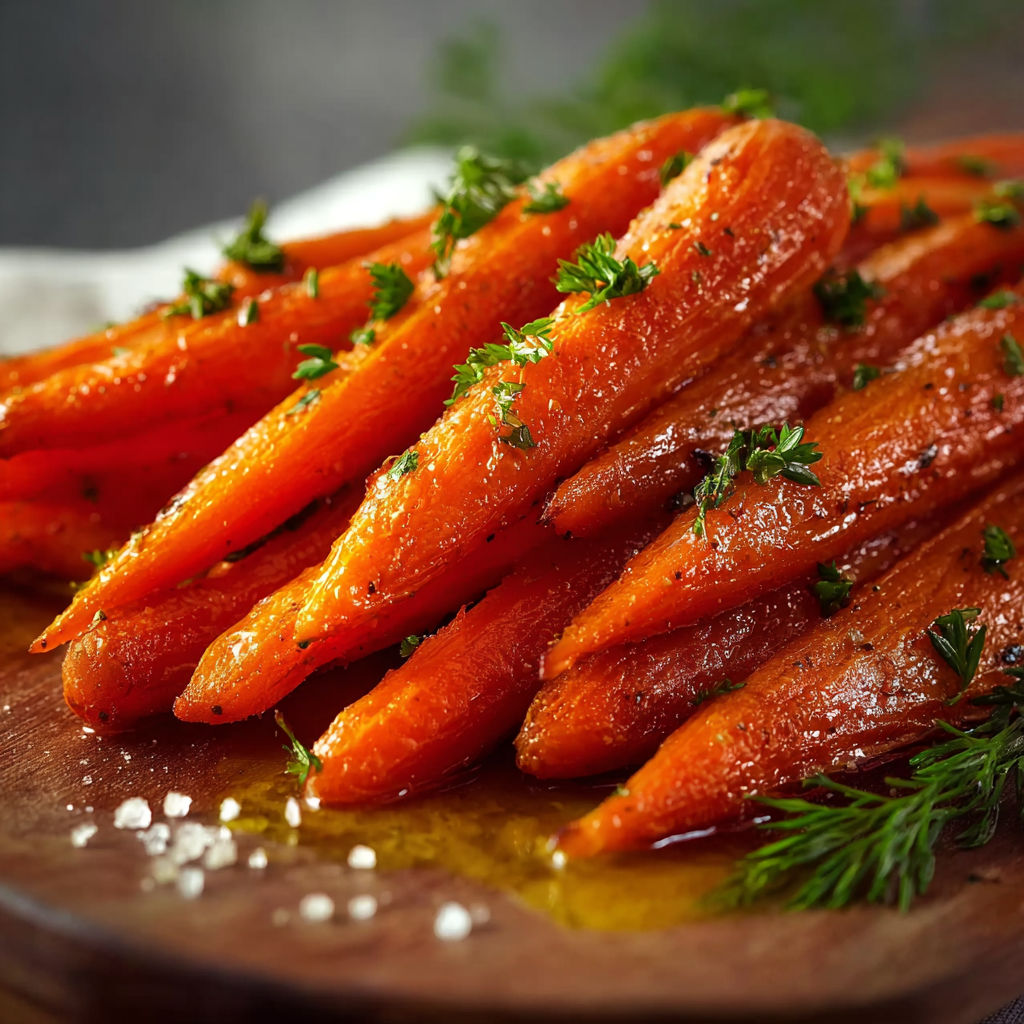 Honey butter glazed carrots transform your dinner delight.