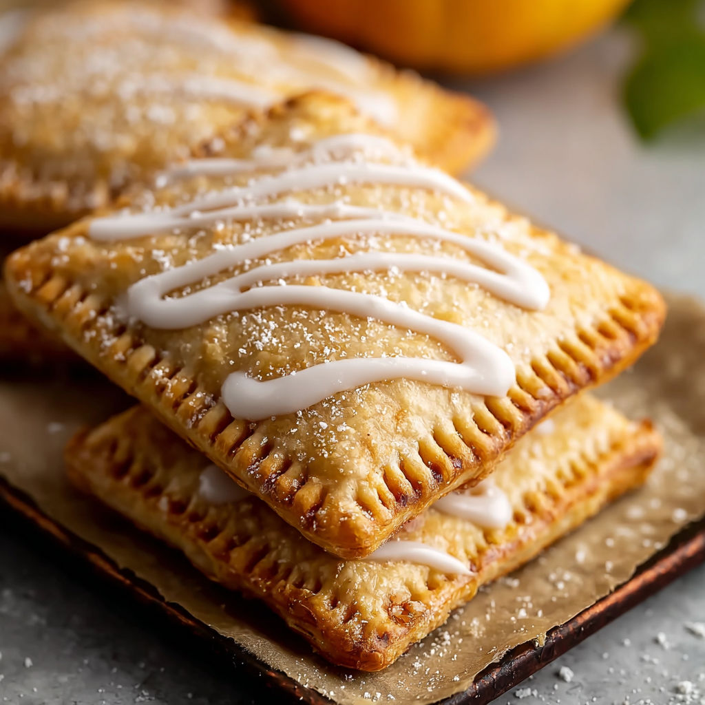 Three easy pumpkin pie pop tarts.