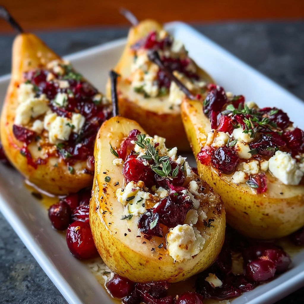 A white plate with sliced pears and cheese.
