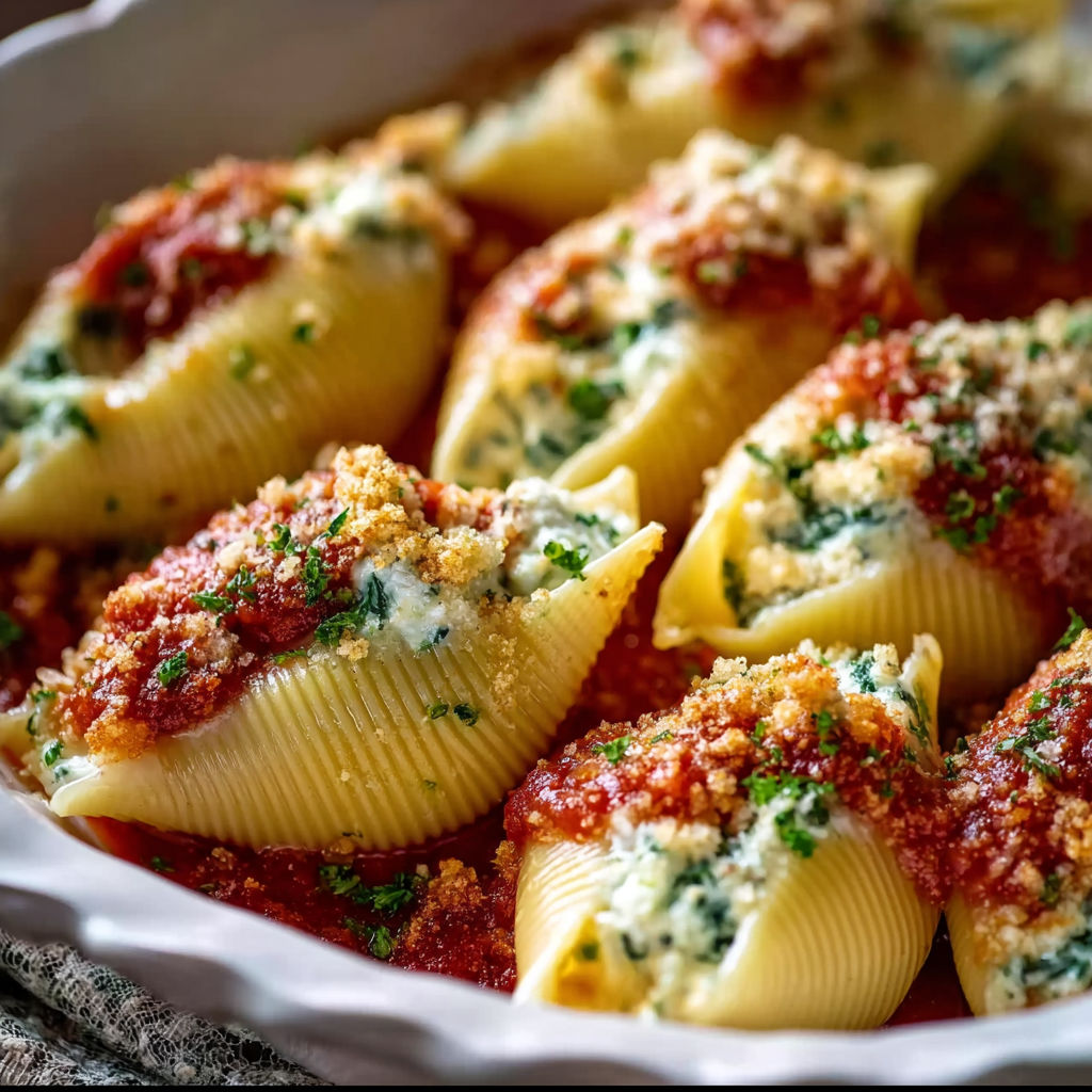 A plate of pasta with sauce and cheese.