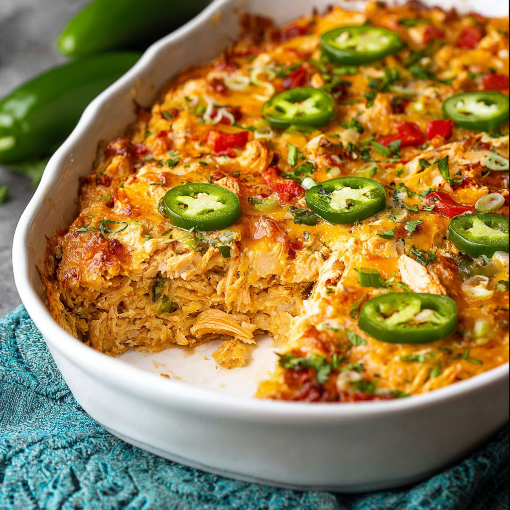 A dish with a variety of vegetables and meat.