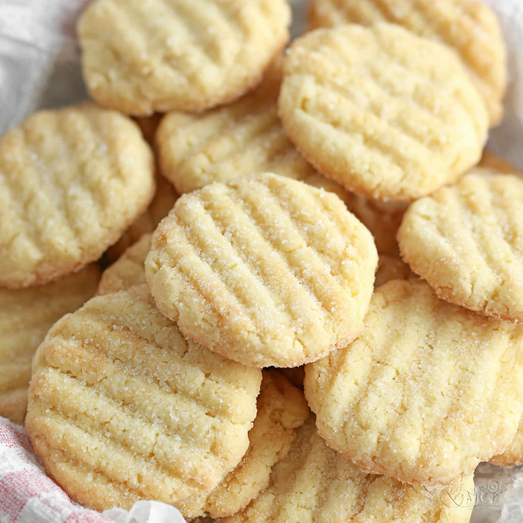 A bag of mini sugar cookies.