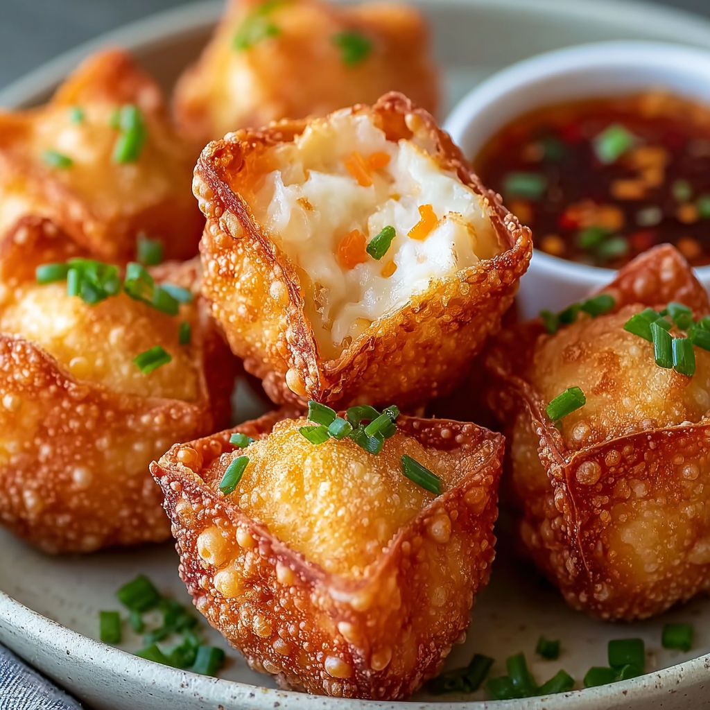 A plate of food with a sauce on the side.