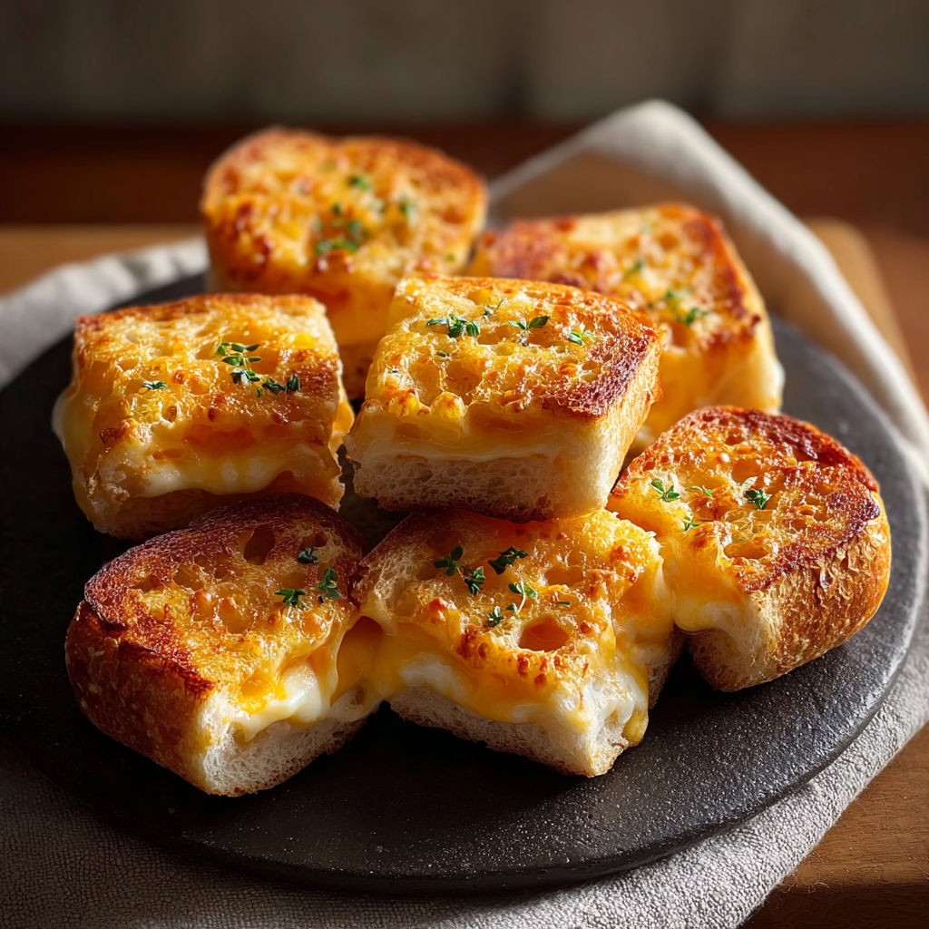 Mini grilled cheese Hawaiian rolls on a plate.