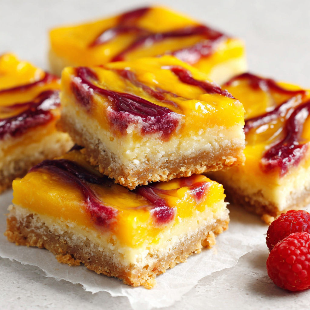 A slice of cake with a raspberry on top.