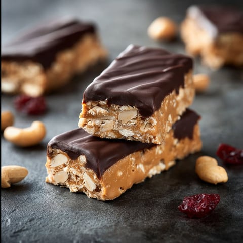 A close up of a protein bar.