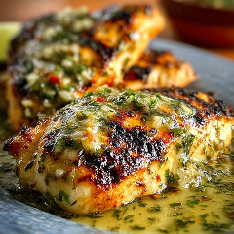 Grilled Salsa Verde Pepper Jack Chicken.