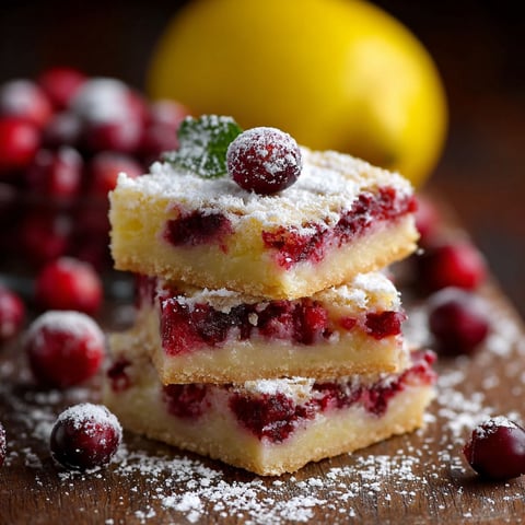 A stack of cake with berries on top.