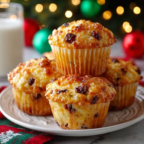 A plate of muffins with milk on the side.