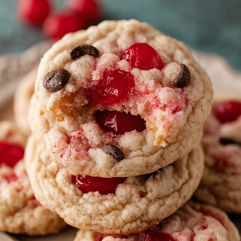 A stack of cookies with red and white icing.