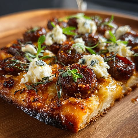 A pizza with sausage and ricotta cheese on it.