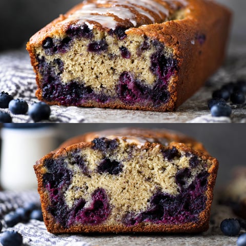 A slice of blueberry cinnamon swirl banana bread.